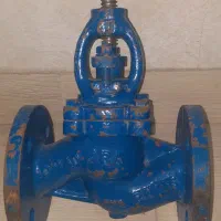 شیر فلکه کشویی فلجدار