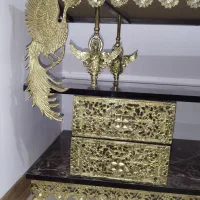 میز تلویزیون برنجی پُرکار|میز تلویزیون|محمدشهر, محمدشهر|دیوار