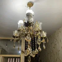 سه عدد لوستر برنز سه شاخه شش شعله