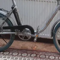 دوچرخه ۲۰ یا ۲۲ تاشو ژاپنی کلکسیونی همراه با تلمبه|دوچرخه، اسکیت، اسکوتر|اصفهان, خوراسگان|دیوار