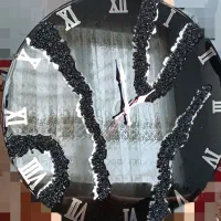 ساعت دیواری رزینی|ساعت دیواری و تزئینی|گرگان, |دیوار