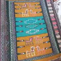 تعدادی گلیم پادری دستبافت|گلیم، جاجیم، گبه|بجنورد, |دیوار