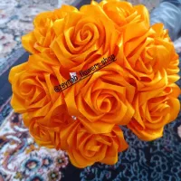 گـل روبــانـی|گل مصنوعی|گناباد, |دیوار