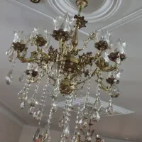 لوستر 6شاخه برنجی