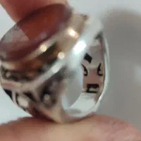 انگشتر نقره عقیق یمن خط|جواهرات|کهریزک, |دیوار