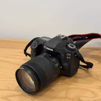 دوربین Canon 80D با لنز 18-135