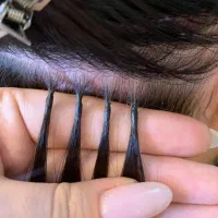 اکستنشن موی ۱۰۰٪ طبیعی با نصب رایگان و تضمیمنی|خدمات آرایشگری و زیبایی|تهران, یافت‌آباد|دیوار