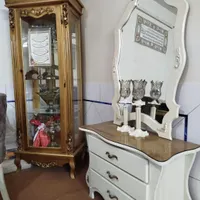 ویترین آینه شمعدان جاکفشی کمدی
