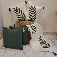 کوسن ، رانر و شال مبل پانچدوزی