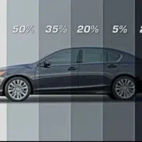 شیشه دودی .واکس وپولیش