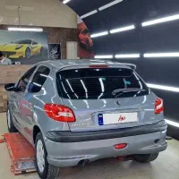 ۲۰۶ مدل ۹۵ ، بدون رنگ ، شاستی پلمپ و کم کار واقعی