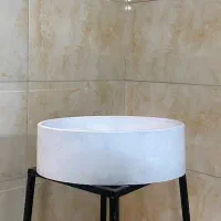 گلدان لوکس بتنی بیضی برای اولین بار در ایران|گل و گیاه طبیعی|بهشهر, |دیوار