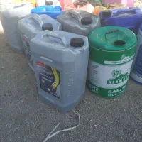 ۲۰ لیتری سالم درحدود نو|ظروف نگهدارنده، پلاستیکی، یکبارمصرف|قزوین, |دیوار