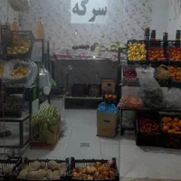 قفسه میوه اهنی ۱ عدد دو طبقه