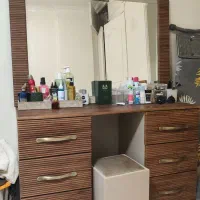 فروش سرویس خواب دونفره با اینه کنسول