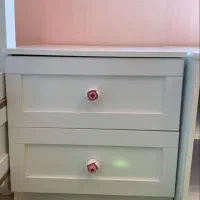 تخت کودک با کمد و کشو و دراور|تخت و سرویس خواب|آمل, |دیوار