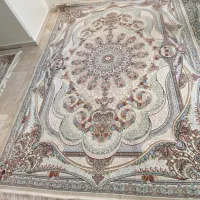 فرش ماشینی ۱۲۰۰ شانه ۹ متری گل برجسته