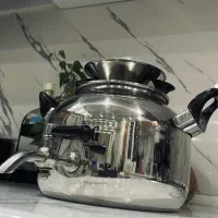 کتری استیل دو لیتری|قوری، کتری، قهوه‌ساز دستی|لنگرود, |دیوار