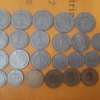 سکه شاهی و خارجی ( ۵ ریال مصدقی ۱۳۳۳