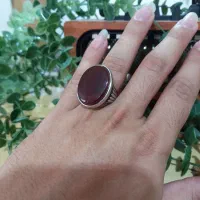 انگشتر عقیق نقره روس ( ورق بزنید )