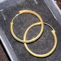 گوشواره حلقه ای طلا