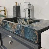 روشویی سرامیکی طرح آذین|لوازم سرویس بهداشتی|ماهدشت, |دیوار