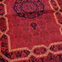 گلیم لاکی قرمز روناسی مناسب باغ ویلا تخت سفره خانه|گلیم، جاجیم، گبه|کاشان, شهید زجاجی|دیوار