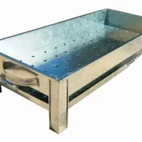 منقل کبابی گالوانیزه بزرگ