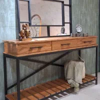 انواع اینه های کـنـسـول و قدی چوبی فلزی