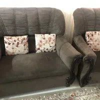 راحتی ۷ نفره و میز ناهارخوری ۶ نفره