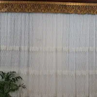 پرده پذیرایی شیک با کتیبه کاملا سالم و شیک