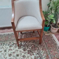 صندلی مبله اپن کانتر نو دسته دار چوب راش