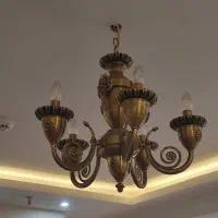 لوستر برنجی|لوستر و چراغ آویز|تهران, یوسف‌آباد|دیوار