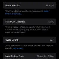 ایفون ۱۶ پرو مکس ۲۵۶ مشکی iphone16 pro max black
