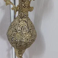گلدان برنجی سنگین