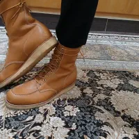 یک‌جفت‌پوتین‌چرم‌به‌سایز۴۵‌....|کیف، کفش، کمربند|گنبد کاووس, |دیوار