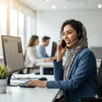 استخدام پشتیبان تلفنی دورکار + حقوق ۳۰ + پورسانت