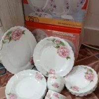 ظروف ارکوپال جنس درجه یک آکبند نو دو دست شبیه هم
