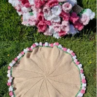 دسته گل،رومیزی،روتختی،پتو