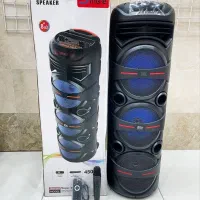 اسپیکر پارتی باکس چرخ دار میکروفون و کنترل|سیستم صوتی خانگی|اراک, |دیوار