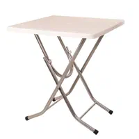 میز پلاستیکی غذاخوری ناهارخوری پایه فلزی تاشو مربع|میز و صندلی غذاخوری|تهران, صادقیه|دیوار