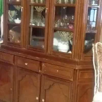 کمد چوبی وگنجه و آیینه