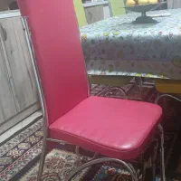 صندلی ناهارخوری پایه فلزی سالم