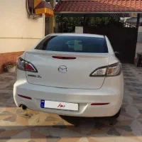 مزدا 3 نیو مدل 1390 سفید بی رنگ تیپ 3|خودرو سواری و وانت|گرگان, |دیوار