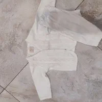 بلوز و شلوار نخی پنبه مناسب تا۶ماه