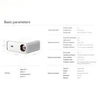 ویدیو پروژکتور لیزری Wanbo X5|تلویزیون و پروژکتور|اصفهان, سپاهان‌شهر|دیوار