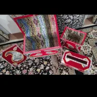 ست زیبابرای جهیزیه|صنایع دستی و سایر لوازم تزئینی|نیر (یزد), |دیوار