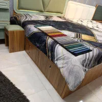 فروش سرویس خواب دونفره مدل الماس|تخت و سرویس خواب|مشکیندشت, |دیوار