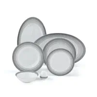 سرویس چینی ۲۸ پارچه زرین پلمپ ۶ نفره