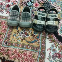 دوجفت کفش بچه گانه در سایز های 23،25